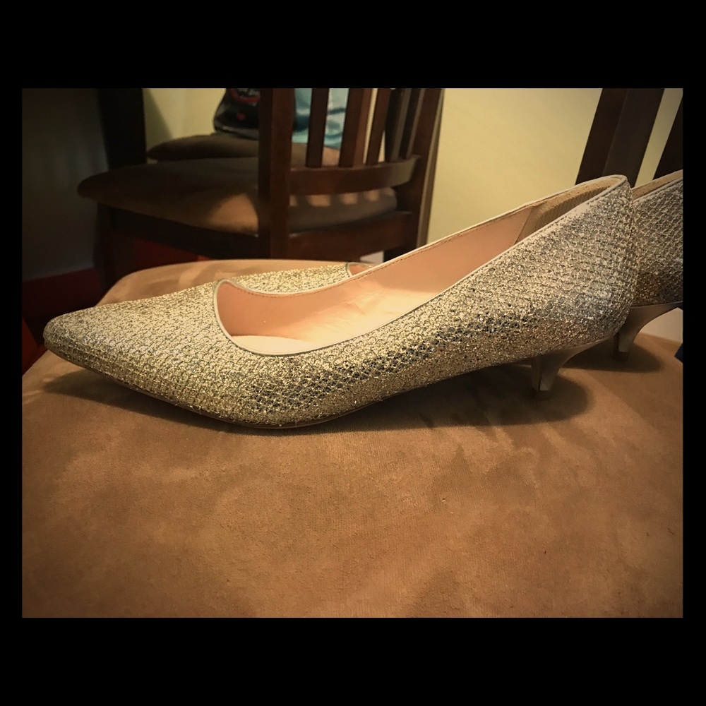 Cole Haan sequin heels